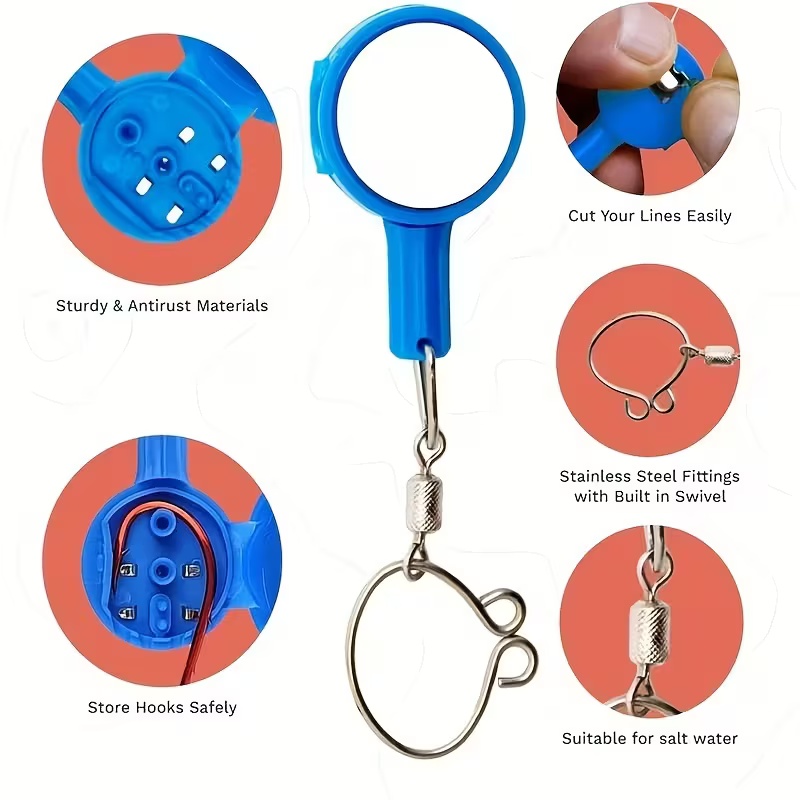 2pcs   Fishing Gadgets: Knotti - đánh giá và giá Fishing Line Dispenser
