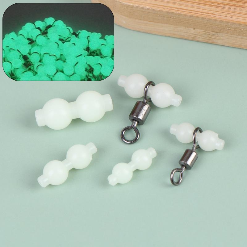 50Pcs Luminous Gourd Bead Fish - đánh giá và giá Monofilament Line