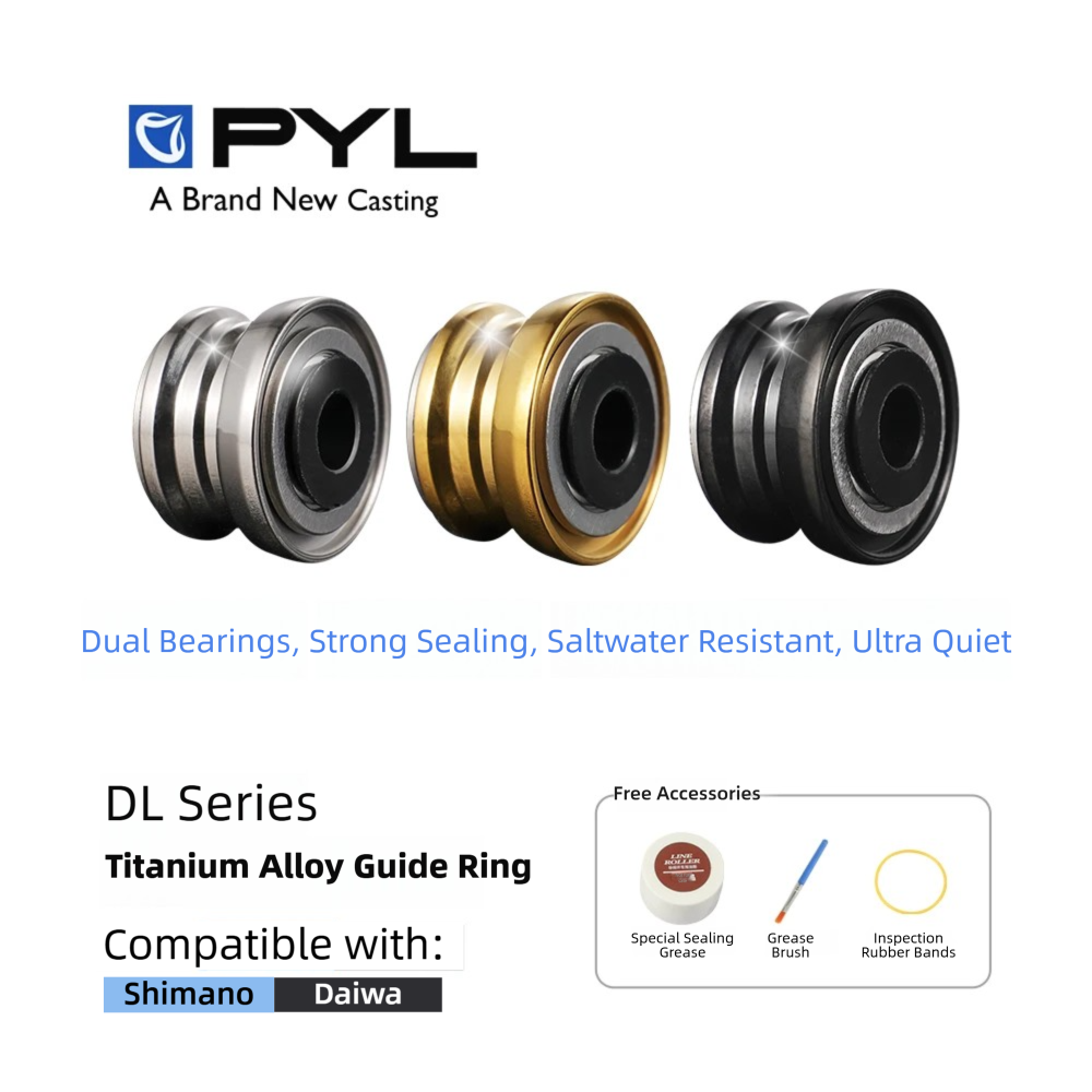 PYL Titanium Alloy Double Bear - đánh giá và giá Saltwater Line