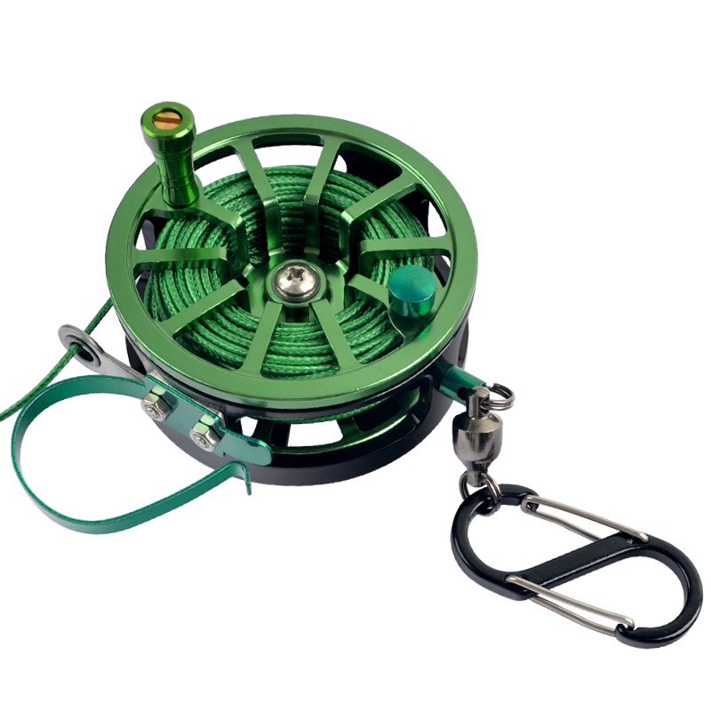 New Portable Fishing Lock Buck - đánh giá và giá Fishing Line Dispenser